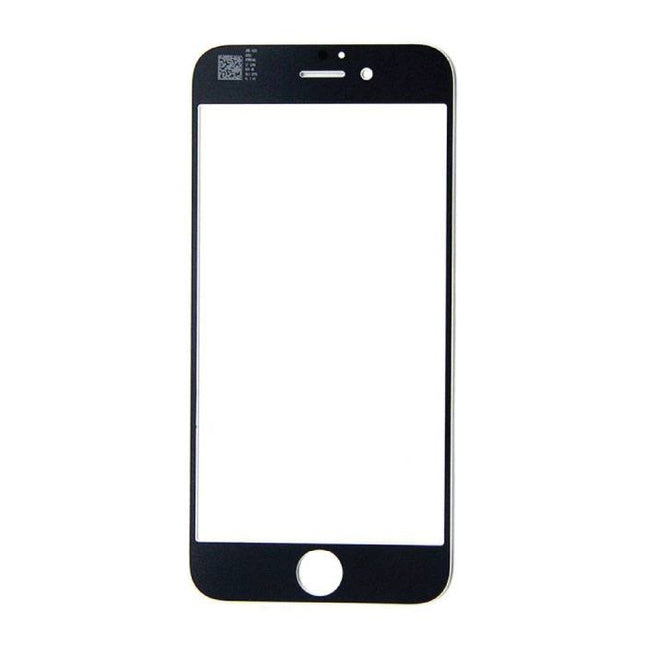 iPhone 6/6S 4.7" Frontglas Glas Plaat AAA+ Kwaliteit - Zwart
