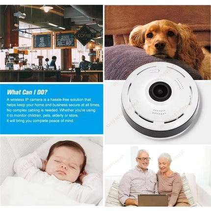 Mini Security Camera - Rookmelder HD 1080p Camcorder Motion Detection Night Vision - Wit 