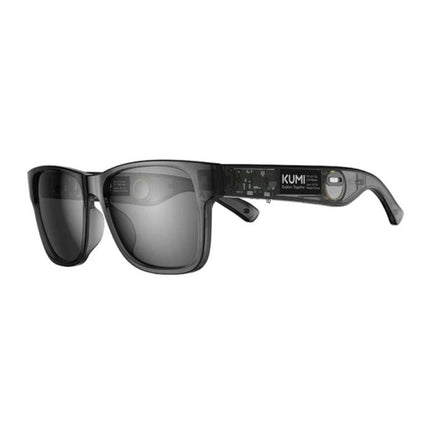 Meta V1 Bluetooth Zonnebril met Ingebouwde Oortjes - Open Ear Hoofdtelefoon TWS - Zwart