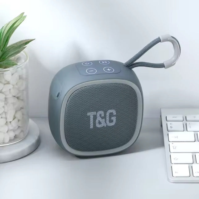 TG659 Draadloze Luidspreker - Bluetooth 5.3 Soundbar HiFi TF Radio - Grijs
