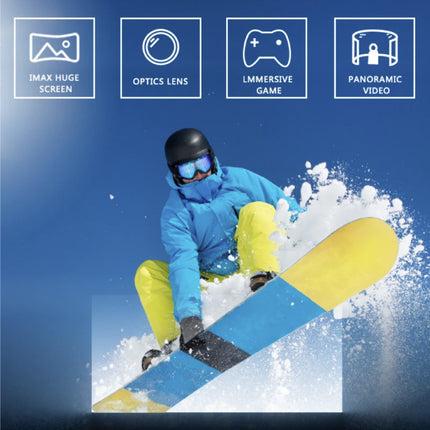 J20 Virtual Reality 3D Bril - Voor 4,7 tot 6,7 inch Telefoons - Zwart