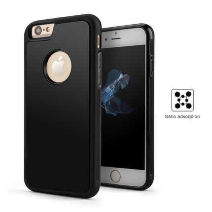 iPhone 7 Plus - Anti Gravity Absorption Case Cover Cas Hoesje Zwart