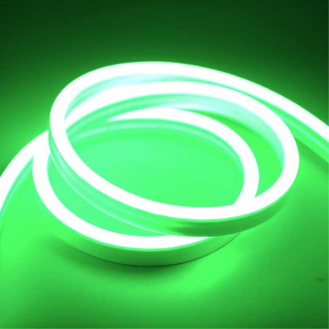 Neon LED Strip 3 Meter - Flexibele Verlichting Tube met Stekker Adapter 12V Waterdicht Groen