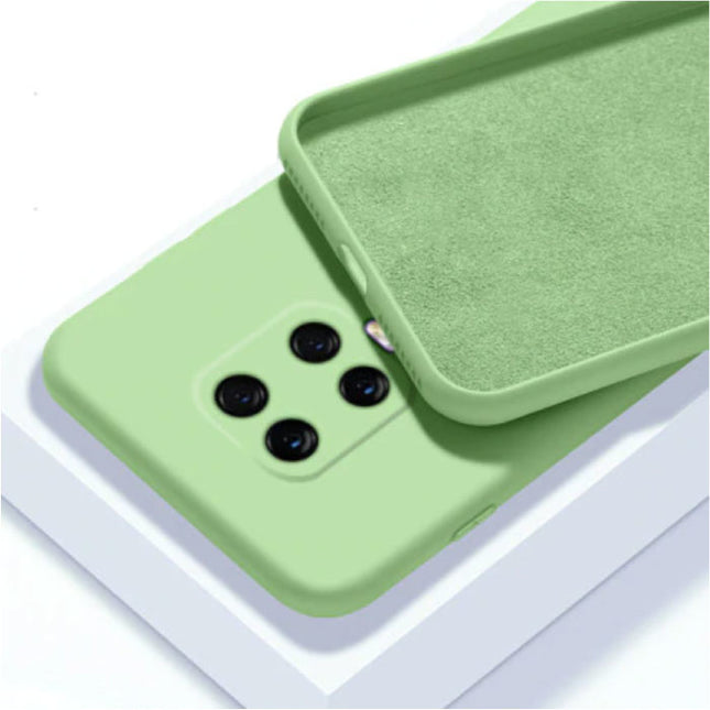 Xiaomi Redmi Note 9 Pro Ultraslim Silicone Hoesje TPU Case Cover Groen