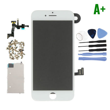 iPhone 8 Voorgemonteerd Scherm (Touchscreen + LCD + Onderdelen) A+ Kwaliteit - Wit + Gereedschap