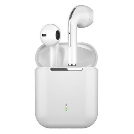 J18 Draadloze Oortjes - True Touch Control TWS Oordopjes Bluetooth 5.0  Wireless Ear Buds Earphones Oortelefoon Wit