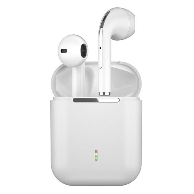 J18 Draadloze Oortjes - True Touch Control TWS Oordopjes Bluetooth 5.0  Wireless Ear Buds Earphones Oortelefoon Wit