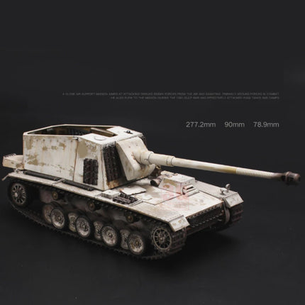 1:35 Schaalmodel Panzer Selbstfahrlafette Tank Bouwkit - Duitse Panther Leger Model 00350