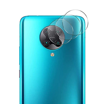 3-Pack Xiaomi Poco F2 Pro Tempered Glass Camera Lens Cover - Shockproof Film Case Bescherming