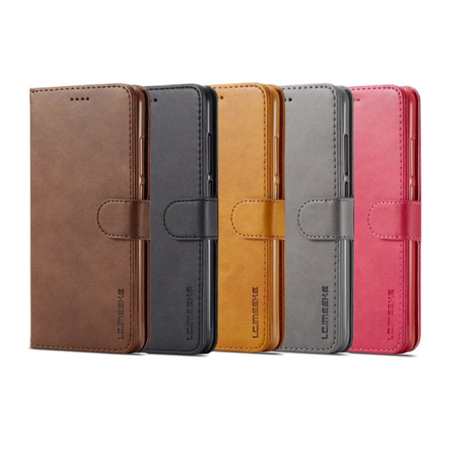 Xiaomi Poco F5 Flip Case Portefeuille - Wallet Cover Leer Hoesje - Rood