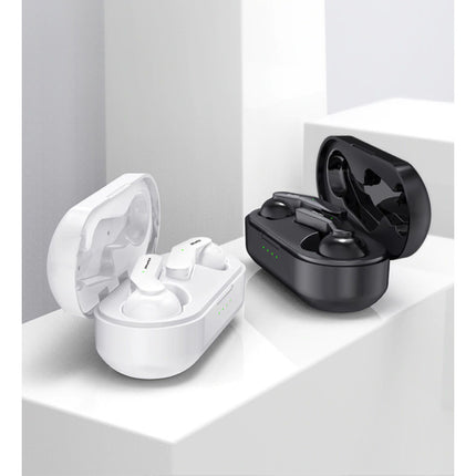 T10C Draadloze Oortjes - Qi Draadloos Opladen - True Touch Control TWS Bluetooth 5.0 Earphones Earbuds Oortelefoon Zwart
