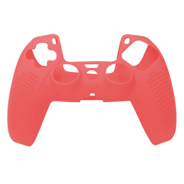 Antislip Hoes / Skin voor PlayStation 5 Controller - Grip Cover PS5 - Rood