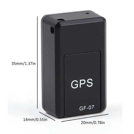 GF-07 Magnetische GPS Tracker - Auto Beveiliging Real Time Locator Zwart