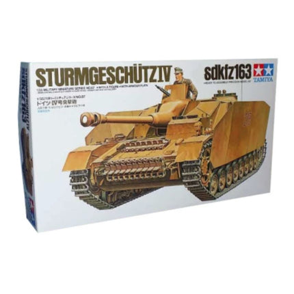 1:35 Duitse Sturmgeschütz IV Tank Bouwkit - Leger Plastic Hobby Doe-het-zelf Model 35087
