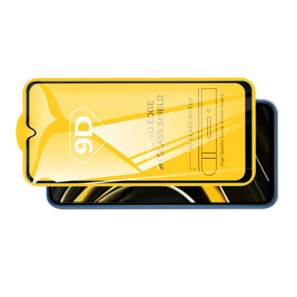 3-Pack Xiaomi Poco M3 Screen Protector Full Cover 9D Tempered Glass Film Gehard Glas Glazen