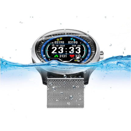 Sports Smartwatch N58 ECG+PPG Fitness Sport Activity Tracker Smartphone Horloge iOS Android iPhone Samsung Huawei Zwart Metaal