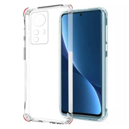 Xiaomi 12 Transparant Bumper Hoesje - Clear Case Cover Silicone TPU Anti-Shock