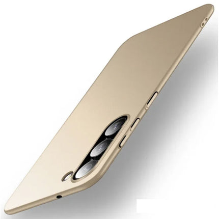 Ultra Dun Hoesje voor Samsung Galaxy S22 Plus - Hard Plastic Case Cover - Goud