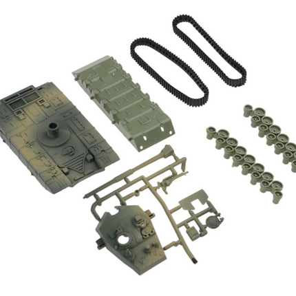 M1A2 Abrams Bouwkit 1:72 Schaalmodel - Amerikaanse Leger Tank Plastic Hobby Doe-het-zelf Model