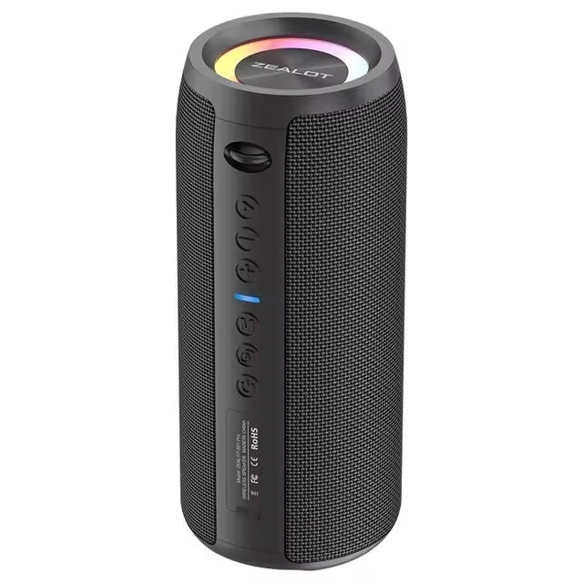 Zealot S51 Pro Draadloze Luidspreker - Bluetooth 5.2 TWS Boom Box 40W - Blauw