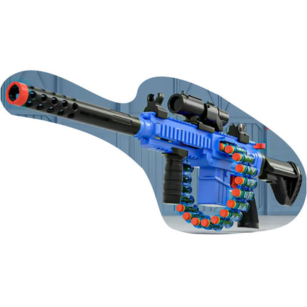 Soft Shell Bullet Geweer - M416 Model Speelgoed Pistool - Blauw
