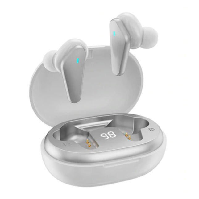Draadloze Oortjes - TWS Oordopjes Bluetooth 5.0  Wireless Ear Buds Earphones Oortelefoon Wit