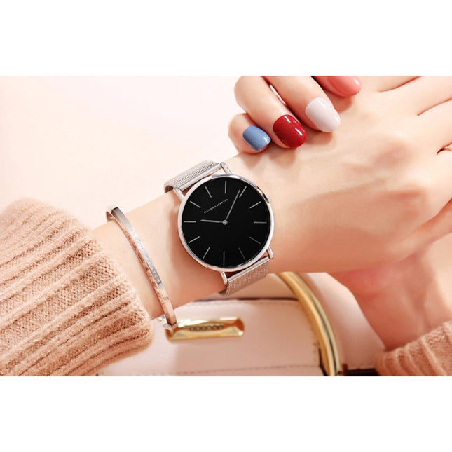 Dames Horloge - Anoloog Uurwerk Mesh Bandje voor Vrouwen - CH36-WFH