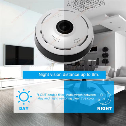 Mini Security Camera - Rookmelder HD 1080p Camcorder Motion Detection Night Vision - Wit 