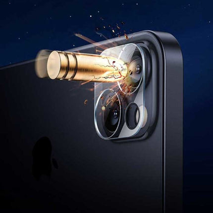 2-Pack iPhone 14 Pro Tempered Glass Camera Lens Cover - Shockproof Case Bescherming