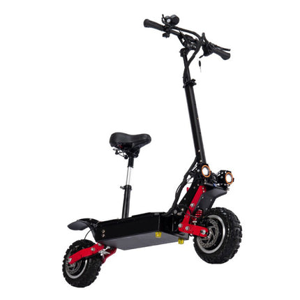 T85 Elektrische Off-Road Smart E Step Scooter met Zitje - 5600W - 32Ah Batterij - 10 inch Wielen