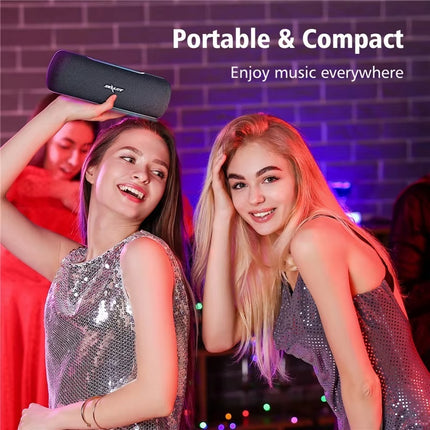 S55 Draadloze Luidspreker - Bluetooth 5.2 TWS Boom Box 10W - Zwart 