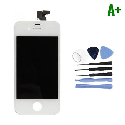 iPhone 4S Scherm (Touchscreen + LCD + Onderdelen) A+ Kwaliteit - Wit + Gereedschap