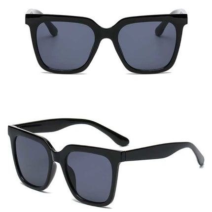 Vintage Zonnebril voor Dames - Retro Bril Eyewear UV400 Driving Shades Zwart