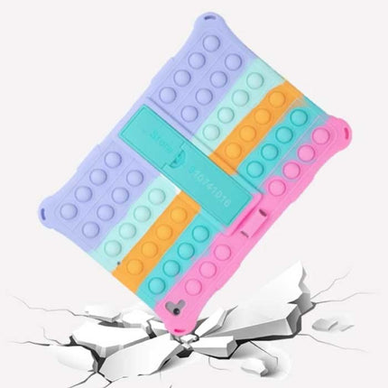 Pop It Hoesje voor iPad Mini 1 met Kickstand - Bubble Cover Case Roze