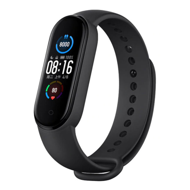 Mi Band 5 Smartband Sport Fitness Tracker Smartwatch Smartphone Activity Horloge AMOLED iOS Android Zwart