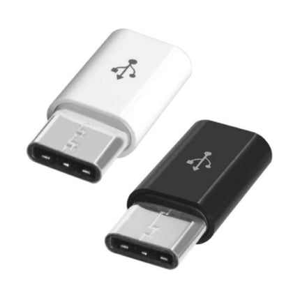 Micro-USB naar USB-C Adapter Converter - High Speed - Zwart