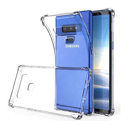 Samsung Galaxy Note 9 Transparant Bumper Hoesje - Clear Case Cover Silicone TPU Anti-Shock