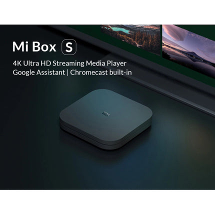 Mi TV Box S Mediaspeler met Toetsenbord - Chromecast / Google Assistant Android Kodi Netflix - 2GB RAM - 8GB Opslagruimte