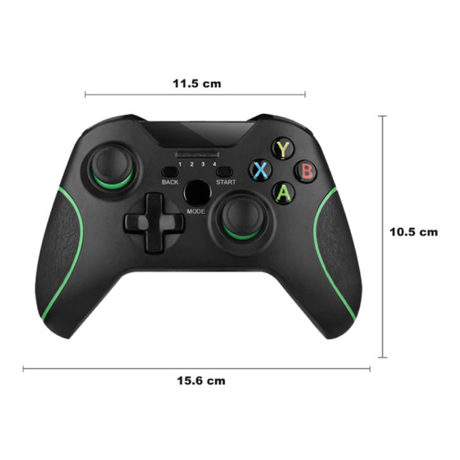 Gaming Controller voor Android/iOS/PC/PS3 met Clip en USB 2.4G Stick - Bluetooth Gamepad Mobiele Telefoon Zwart