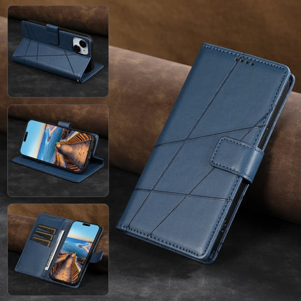 iPhone 6S Flip Case Portefeuille - Wallet Cover Leer Hoesje - Blauw