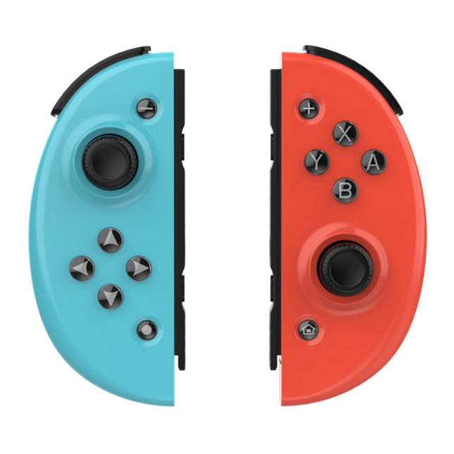 Gaming Controller voor Nintendo Switch - NS Bluetooth Gamepad Joy Pad met Vibratie Blauw-Rood