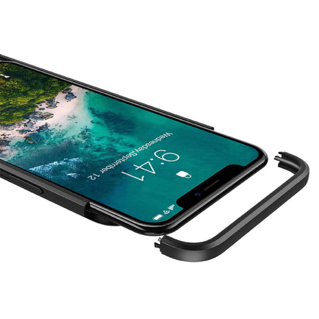 iPhone 11 Pro Max Powercase 6200mAh Powerbank Hoesje Oplader Batterij Cover Case Zwart