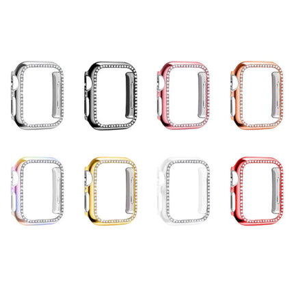 Diamond Hoesje voor iWatch Series 41mm - Hard Bumper Case Cover Transparant