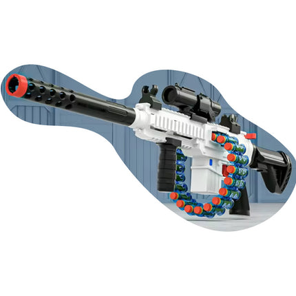 Soft Shell Bullet Geweer - M416 Model Speelgoed Pistool - Wit
