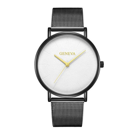 Luxe Dames Horloge - Anoloog Uurwerk Mesh Bandje voor Vrouwen