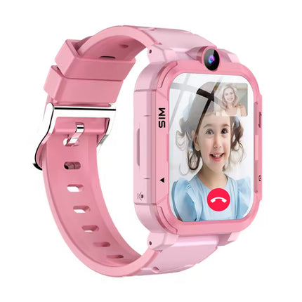 Z20 Kids Smartwatch - GPS Tracker - Video-oproep - SOS - Voor Kinderen Smartband Horloge - Roze