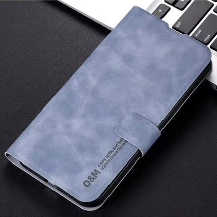 Xiaomi Poco F6 Flip Case - Wallet Cover Portefeuille Kunstleer Hoesje - Blauw