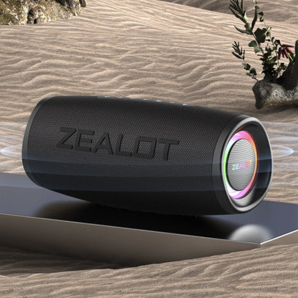 S56 Bluetooth 5.2 RGB Soundbox - 8000mAh Batterij - 3D HiFi Draadloze Luidspreker - Zwart