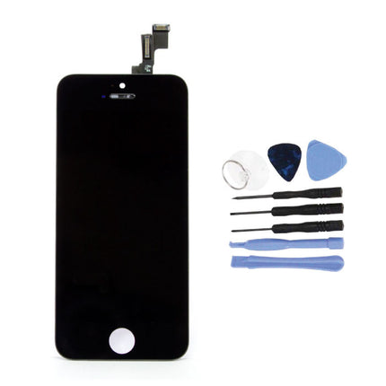 iPhone 5C Scherm (Touchscreen + LCD + Onderdelen) AA+ Kwaliteit - Zwart + Gereedschap