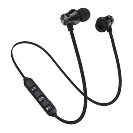 Draadloze Oortjes met Nekband Kabel - Oordopjes TWS Bluetooth 4.2 Earphones Earbuds Oortelefoon Zwart 